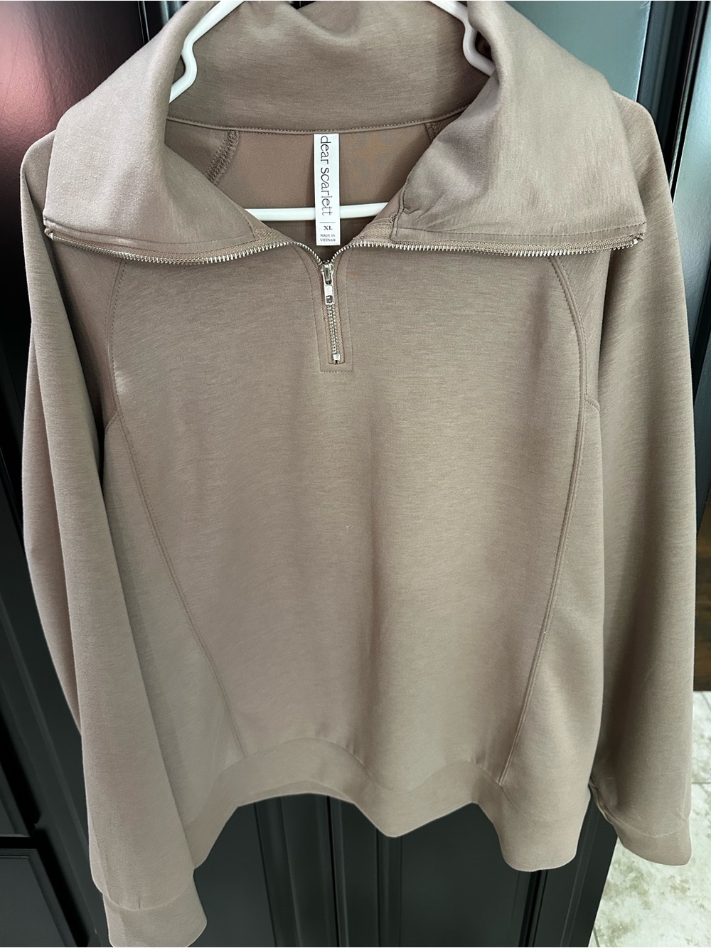 Dear Scarlett Mocha Scuba Suit XL